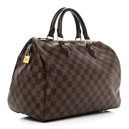 Louis Vuitton Damier Ebene Speedy 30 3 of 11