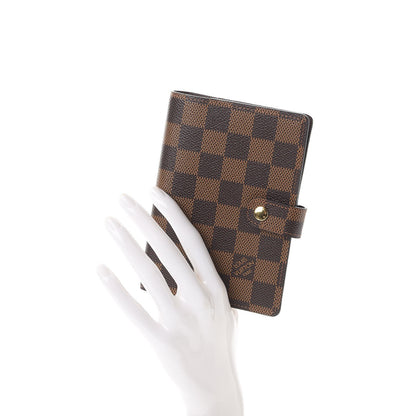 Louis Vuitton Damier Ebene Small Ring Agenda Cover 2 of 7