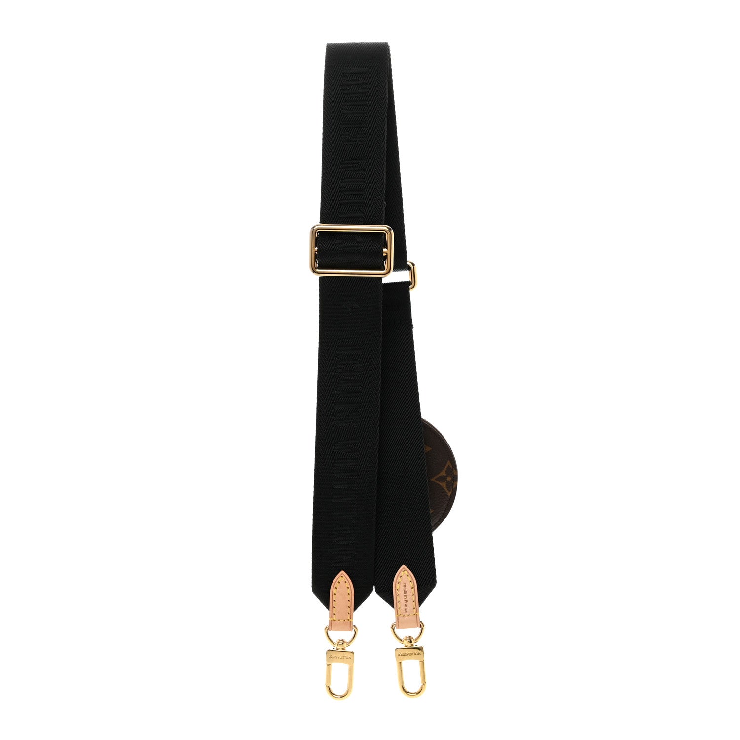 Louis Vuitton Monogram Multi Pochette Accessories Bandouliere Shoulder Strap Black 2 of 7
