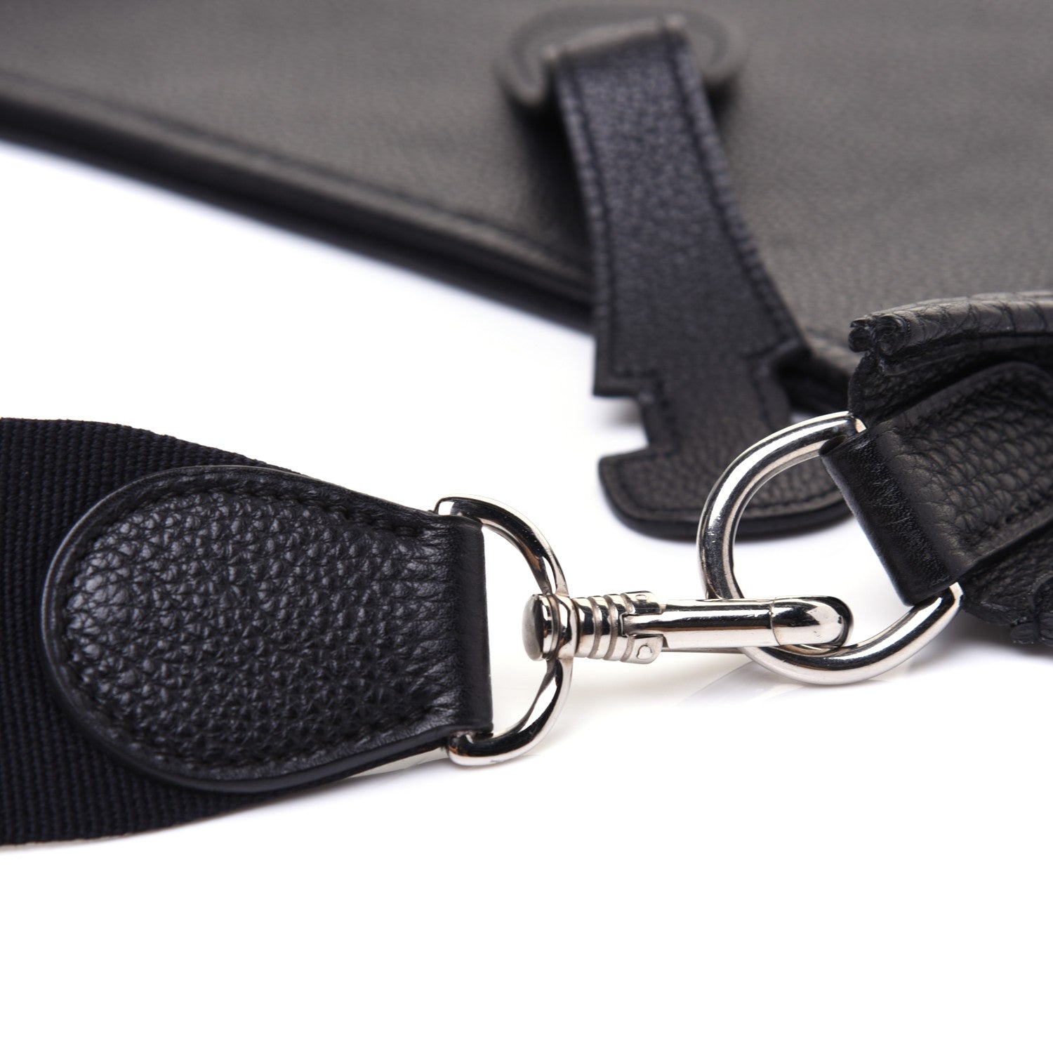 Hermes Taurillon Clemence Evelyne PM Black 14 of 16