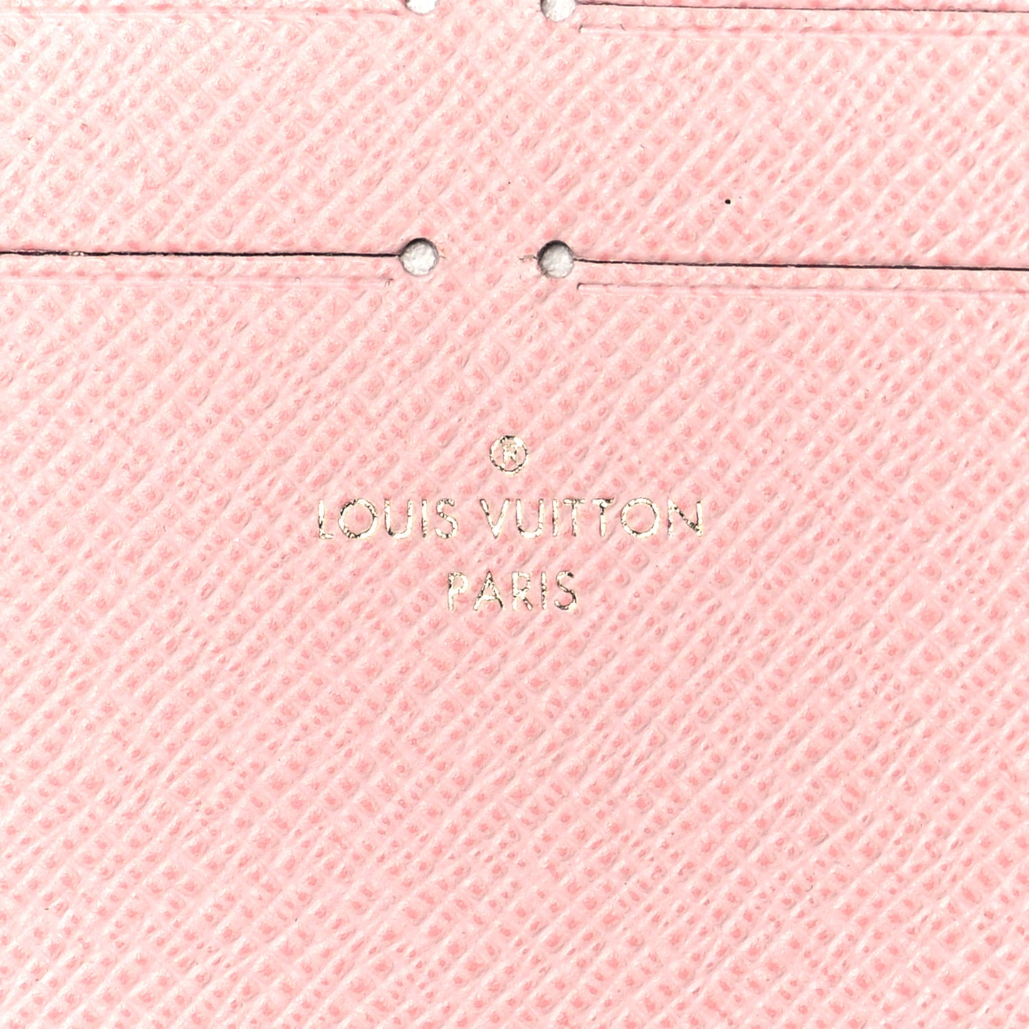 Calfskin Felicie Card Holder Insert Rose Ballerine