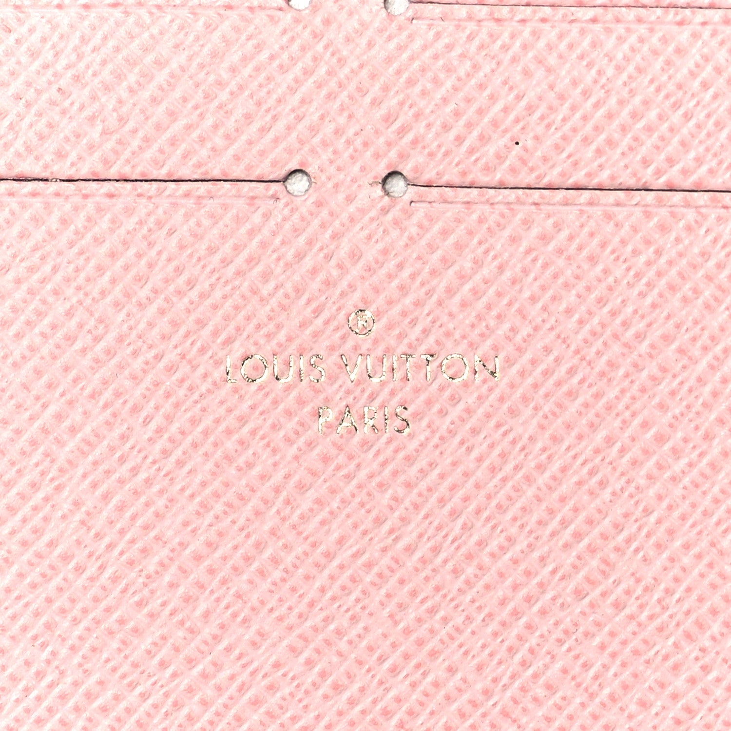 Louis Vuitton Calfskin Felicie Card Holder Insert Rose Ballerine 6 of 11