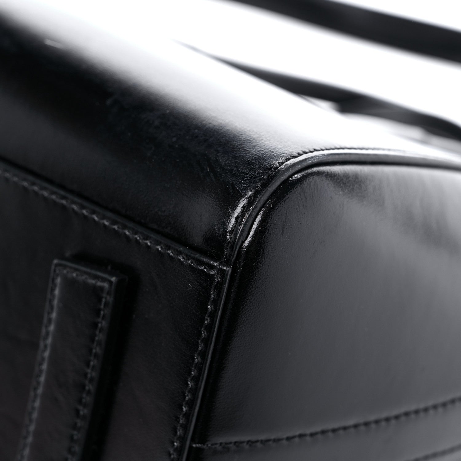 Givenchy Shiny Lord Calfskin Small Antigona Black 9 of 17