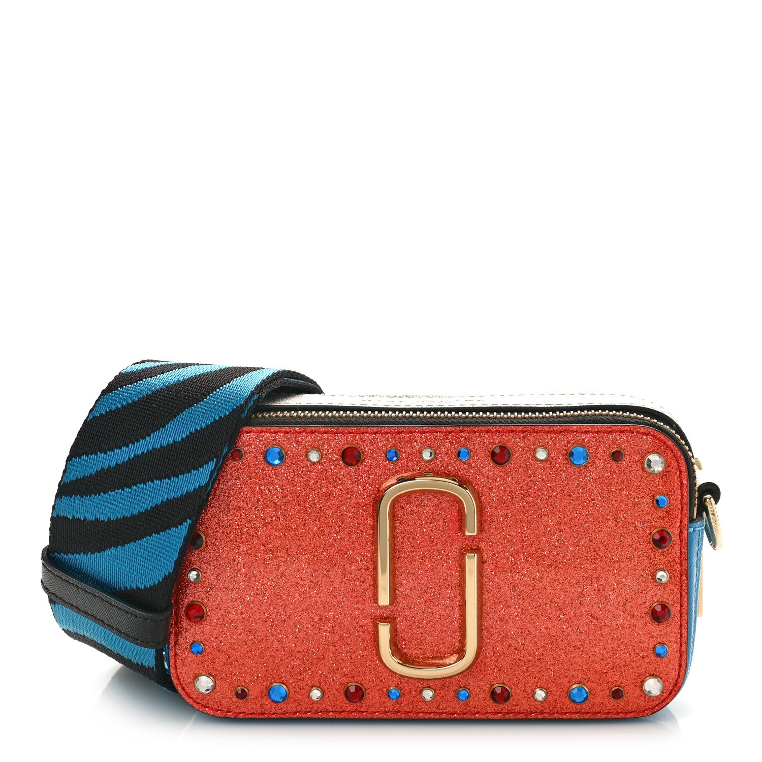 Marc Jacobs Patent Small Snapshot Camera Bag Red Multicolor 1 of 8