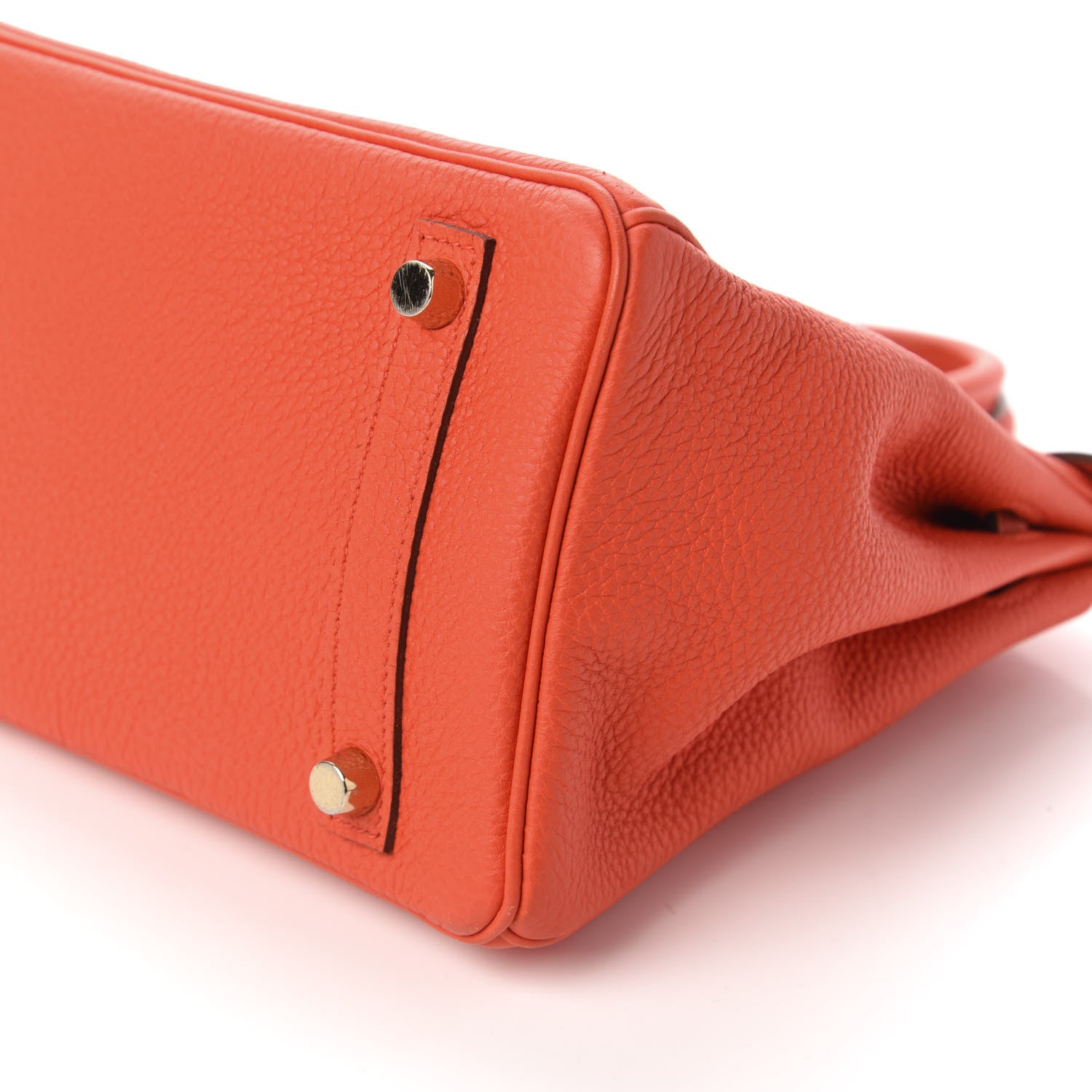 Hermes Togo Birkin 25 Capucine 7 of 11