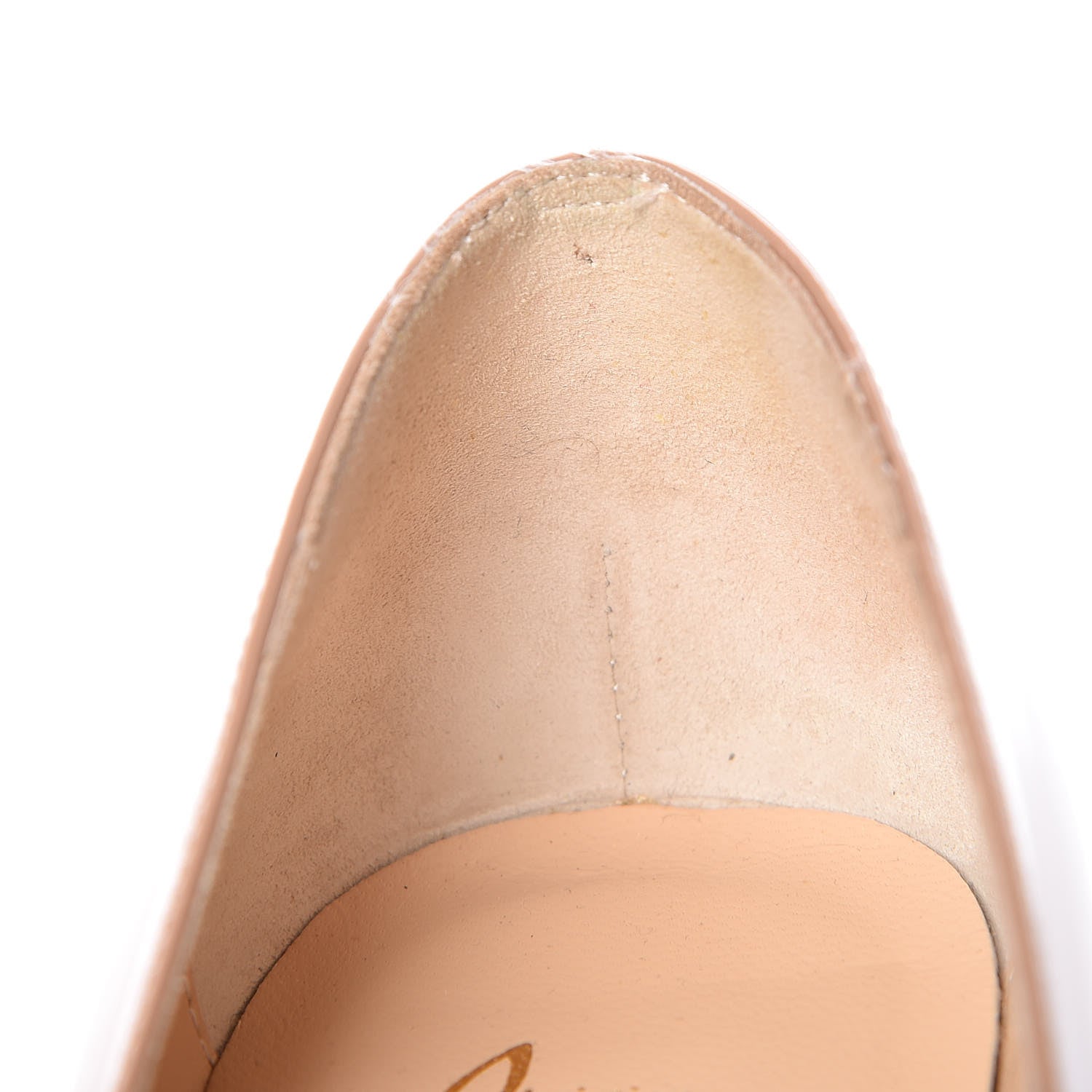 Christian Louboutin Patent Simple 85 Pumps 36.5 Nude 12 of 13