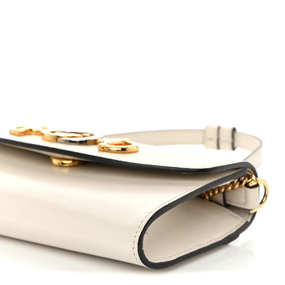 Gucci Smooth Calfskin Mini Zumi Shoulder Bag White 11 of 11