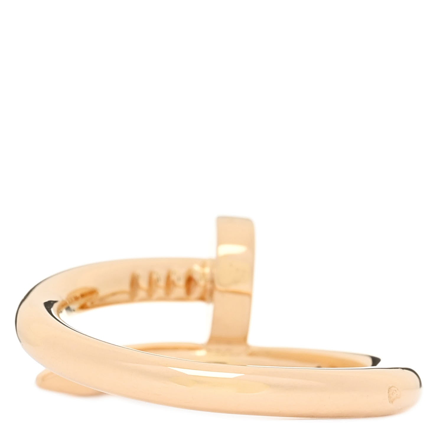 Cartier 18K Yellow Gold Juste Un Clou Ring 57 8 3 of 5