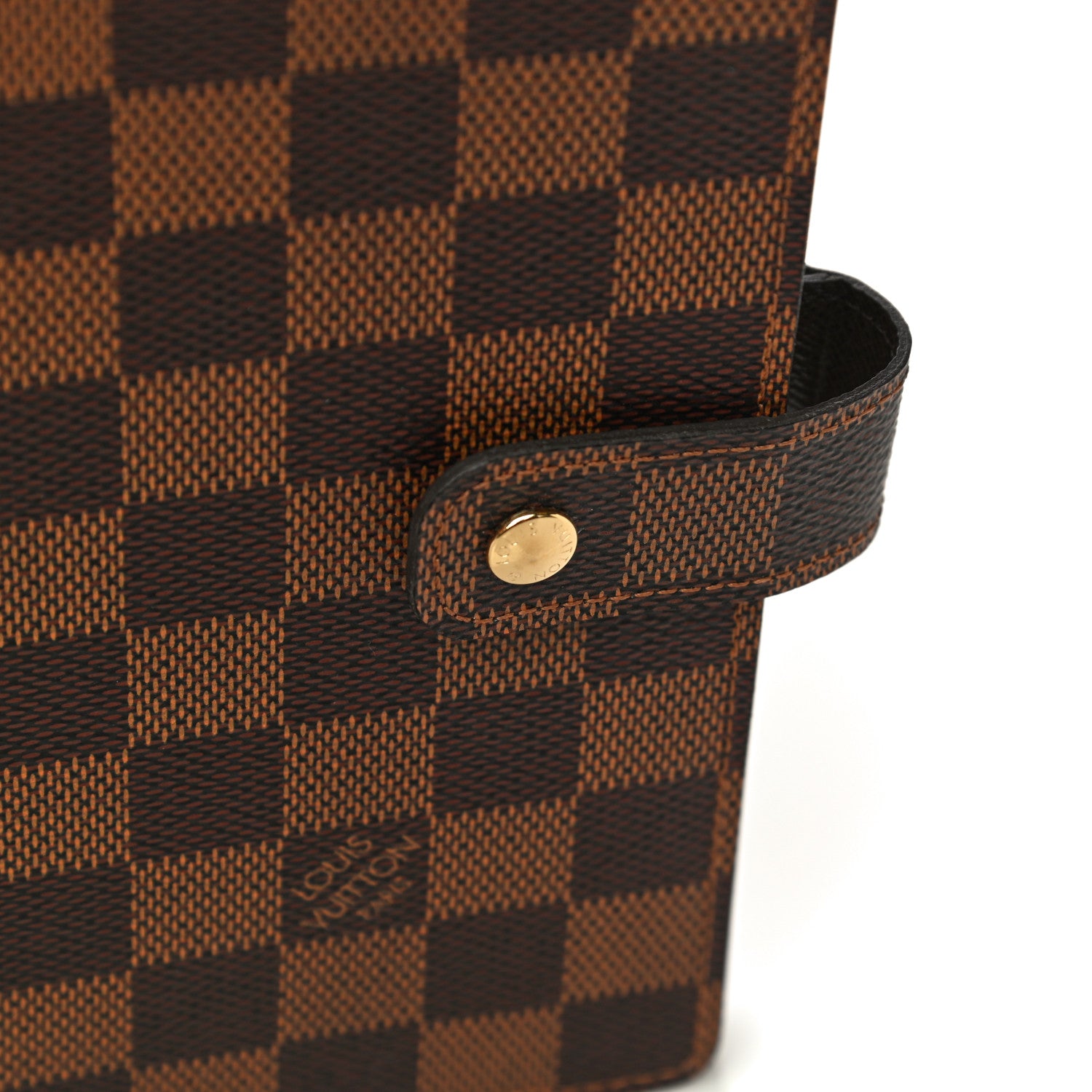 Louis Vuitton Damier Ebene Medium Ring Agenda Cover 13 of 13