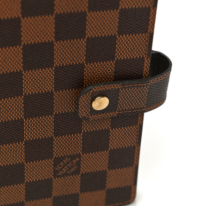 Louis Vuitton Damier Ebene Medium Ring Agenda Cover 13 of 13