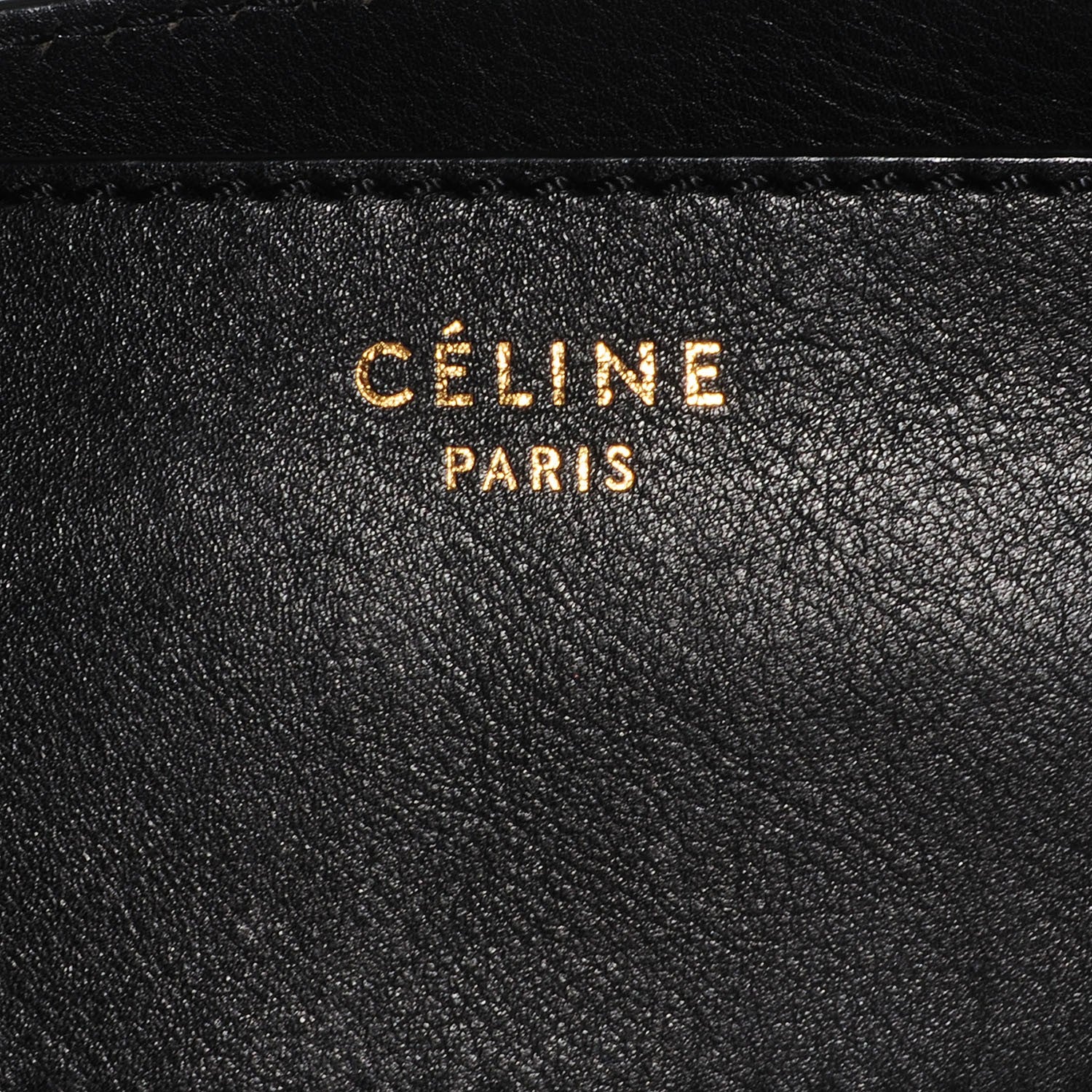 Celine Smooth Calfskin Medium Luggage Black 7 of 7