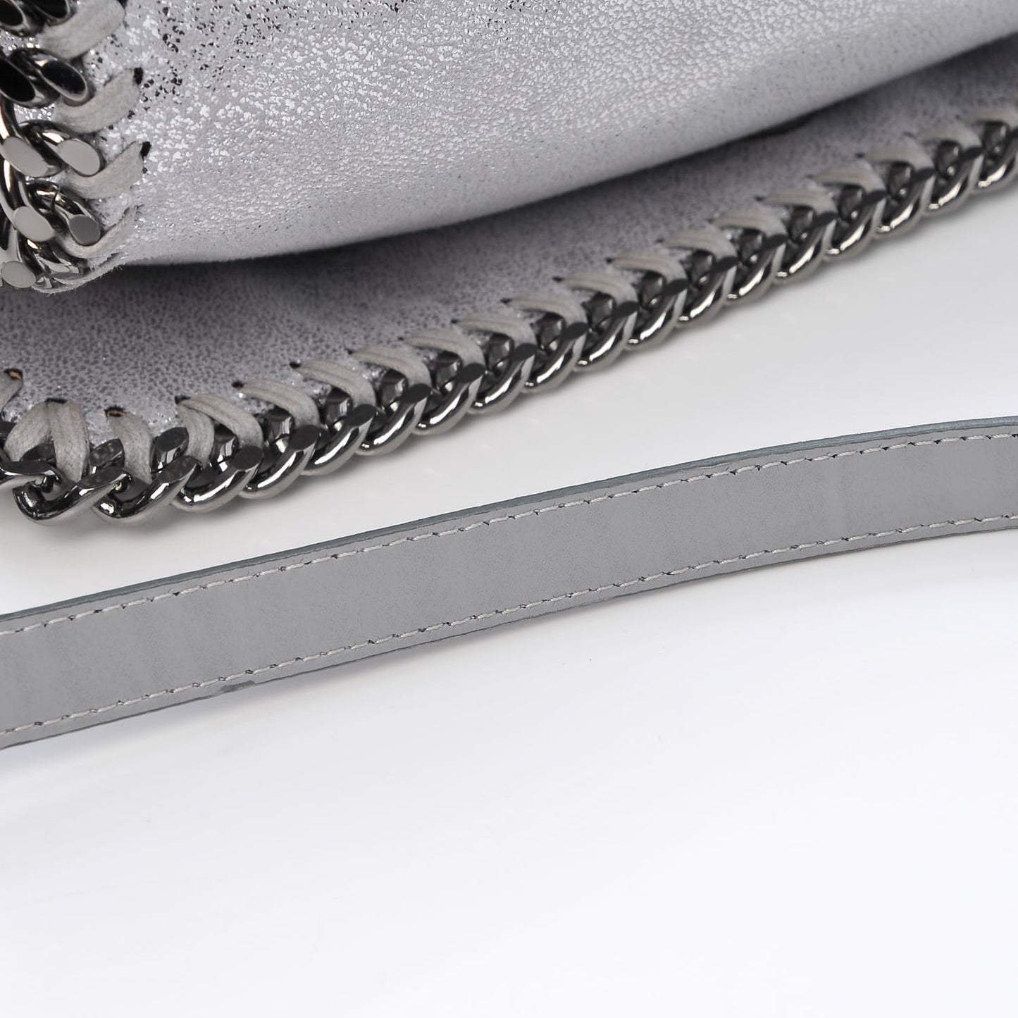 Shaggy Deer Falabella Messenger Silver