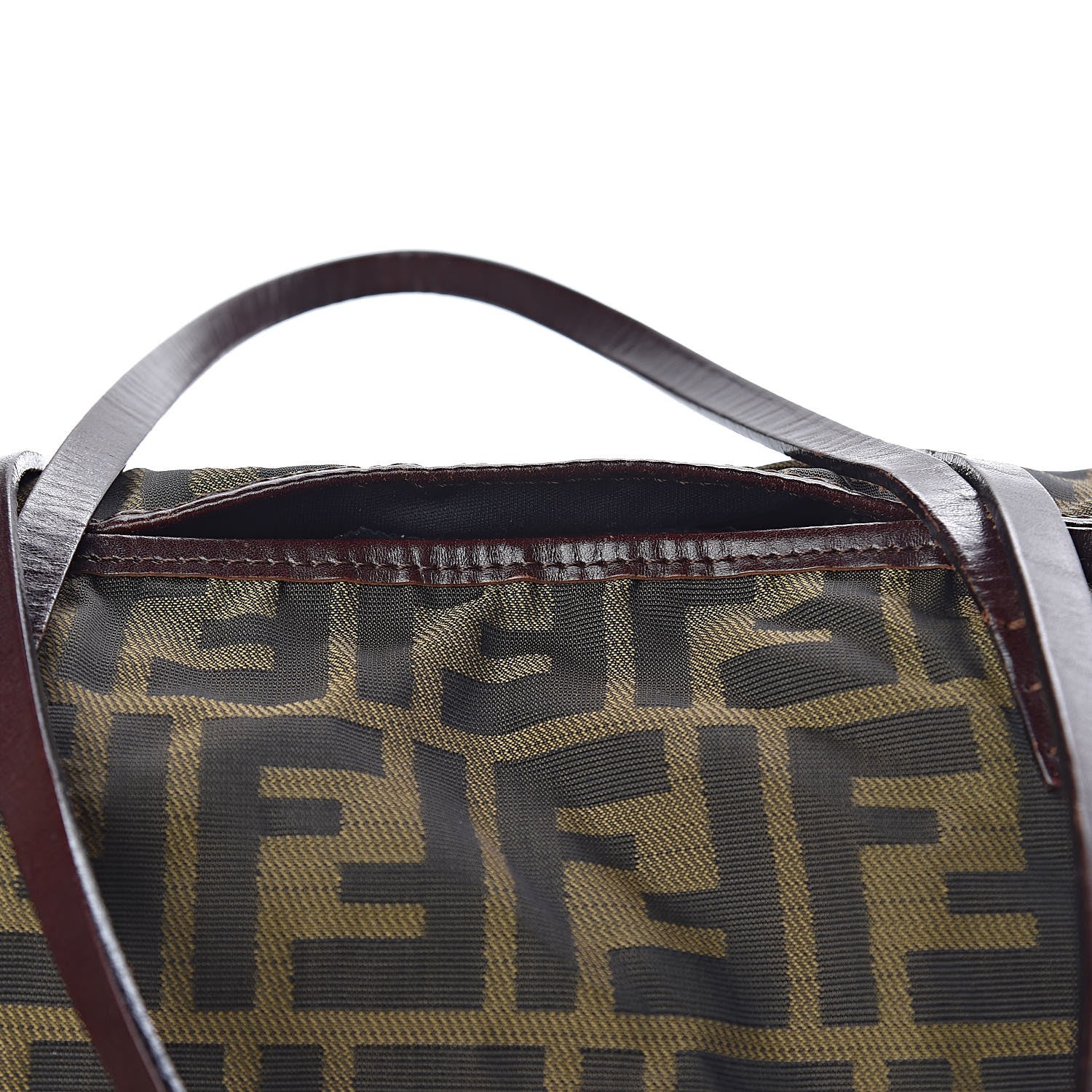 Fendi Zucca Medium Roll Tote Tobacco 11 of 14