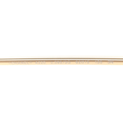 Chanel Metal Spring Round Sunglasses 4220 Gold Brown 5 of 8
