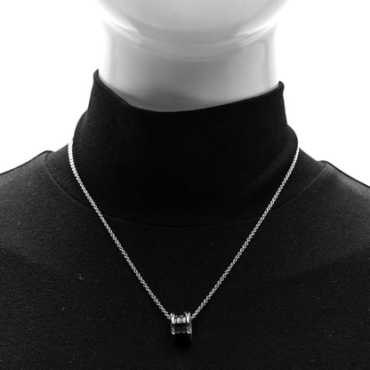 Bulgari Sterling Silver Ceramic Save The Children Pendant Necklace 3 of 5