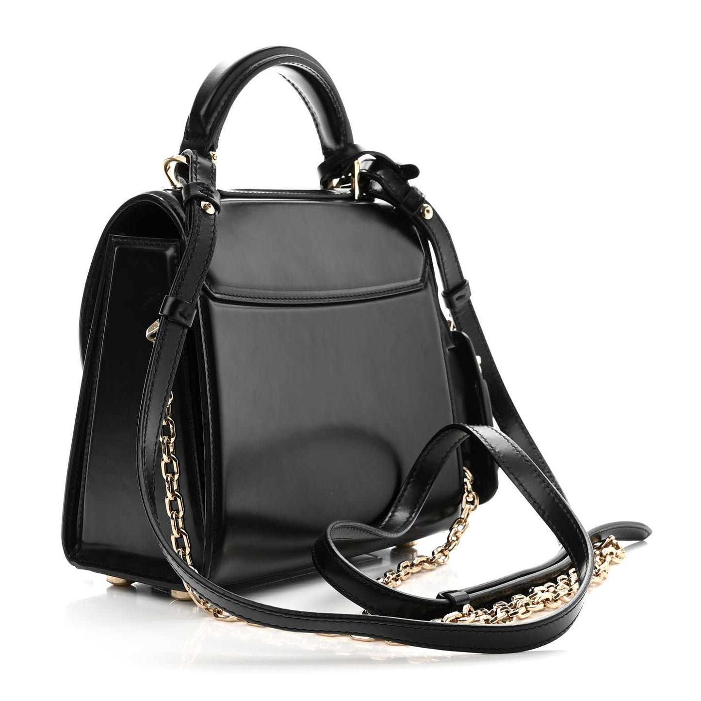 Smooth Calfskin Small Boxyz Black