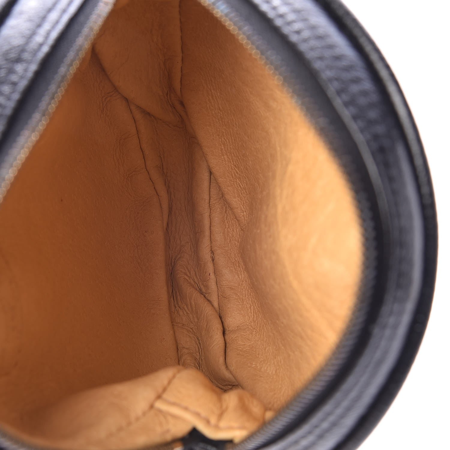 MCM Monogram Coated Canvas Round Suzy Wong Crossbody Black 6 of 12