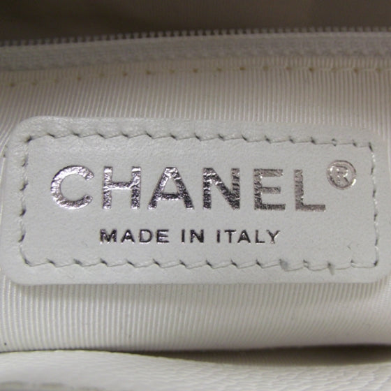 Chanel Caviar Grand Shopping Tote GST White 8 of 11