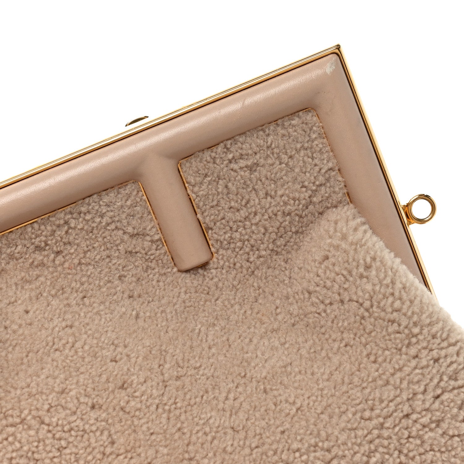 Fendi Shearling Medium Fendi First Rosa Plaster 1803537 – FASHIONPHILE