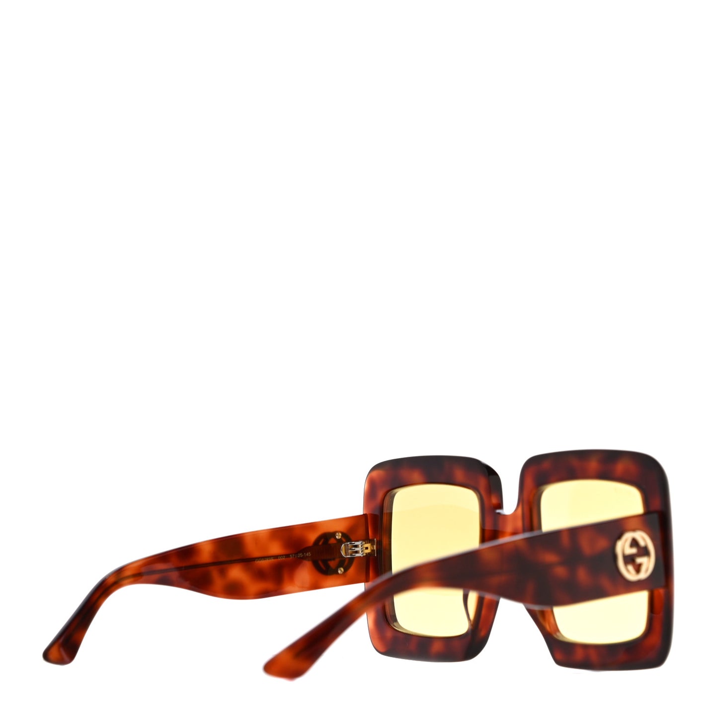 Square Sunglasses GG0783S Havana