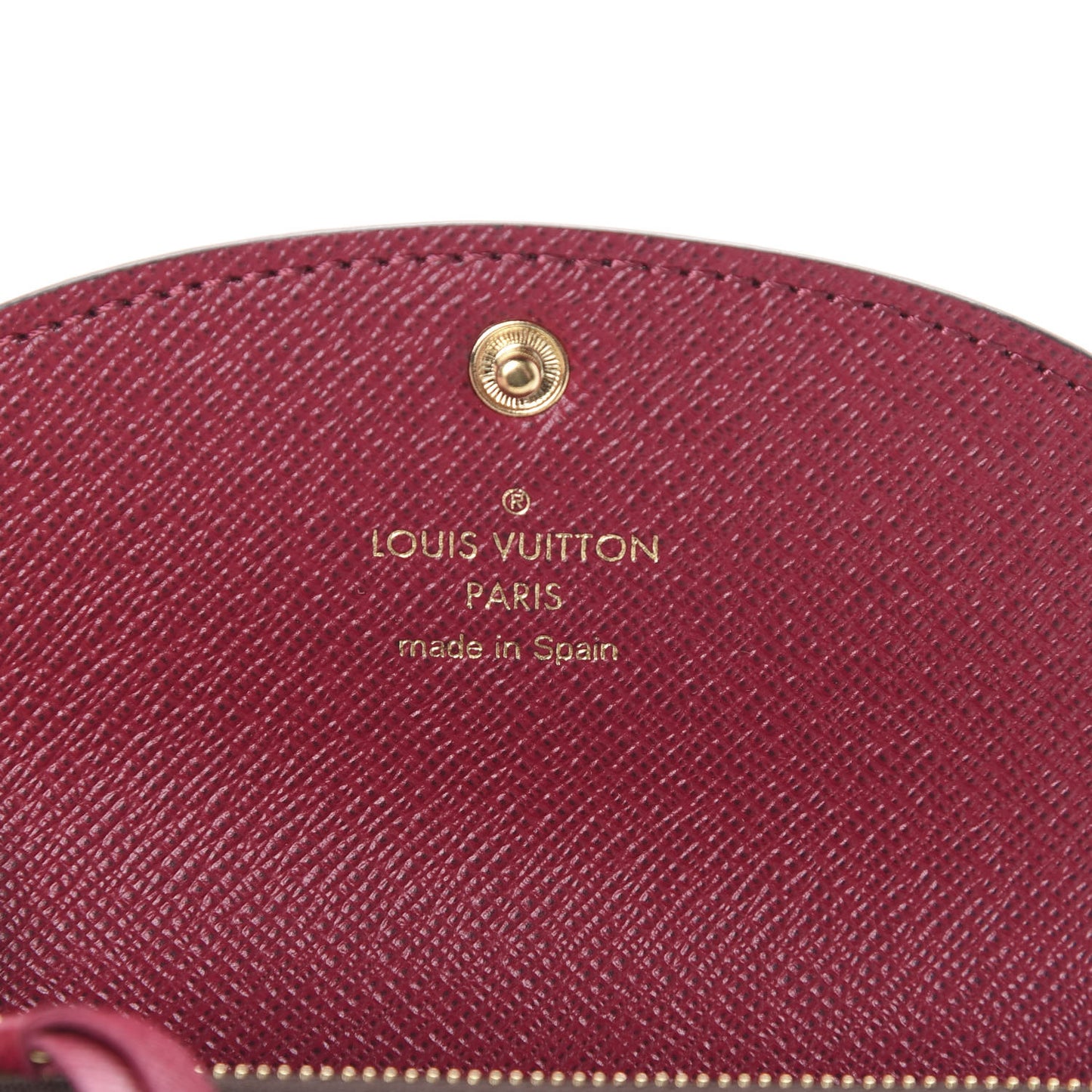 Monogram Rosalie Coin Purse Fuchsia
