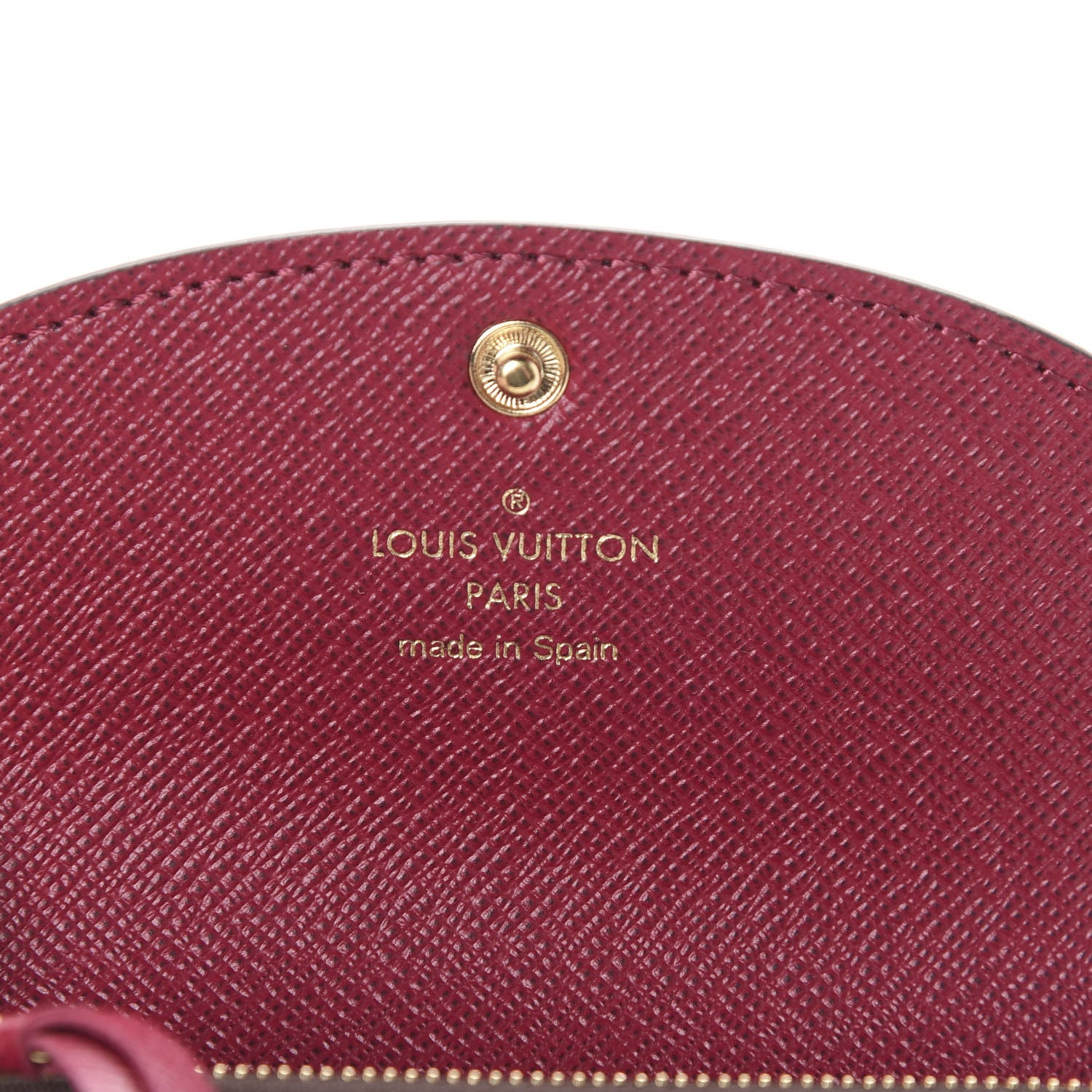 Louis Vuitton Monogram Rosalie Coin Purse Fuchsia 5 of 7