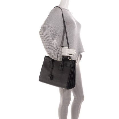 Saint Laurent Calfskin Small Sac De Jour Black 2 of 7