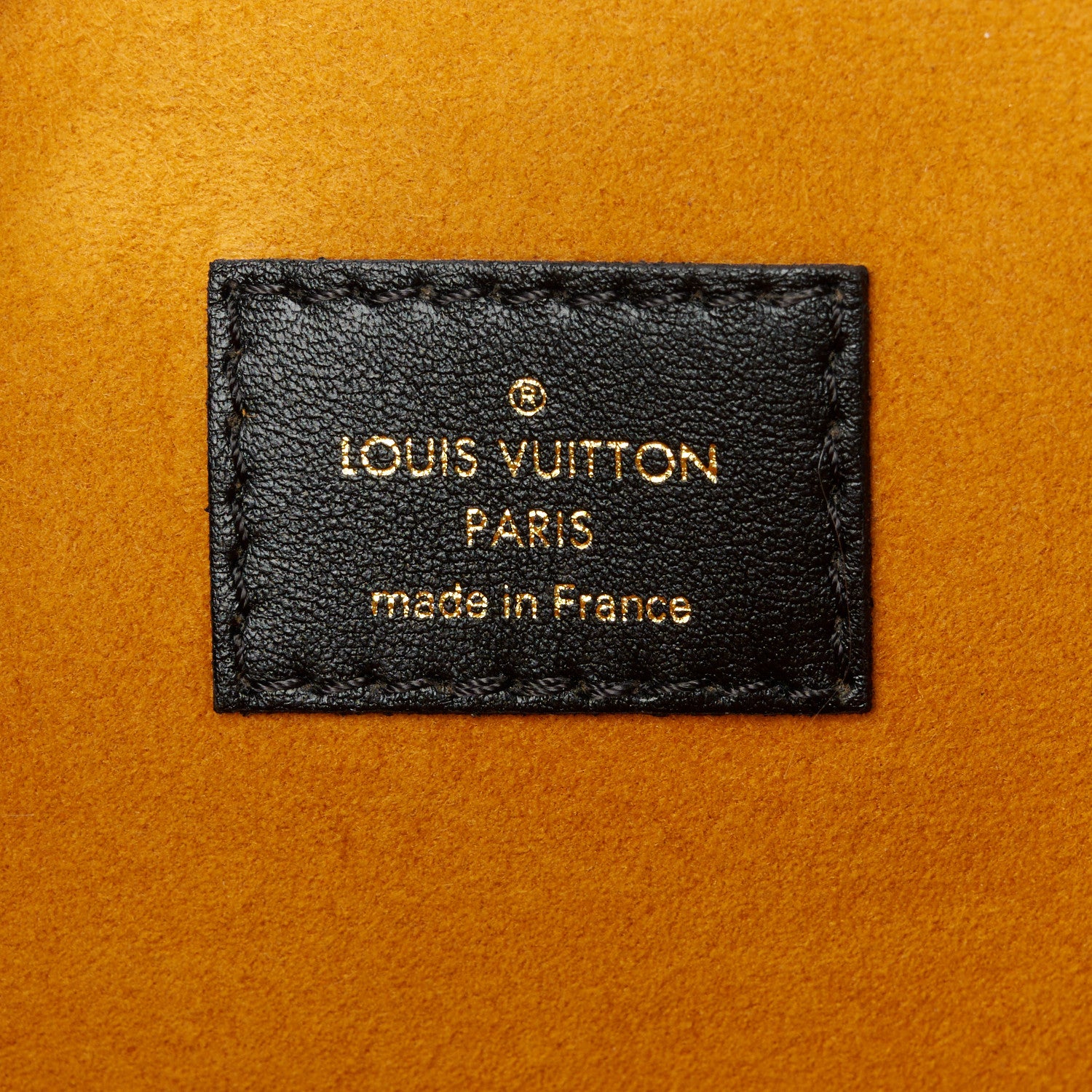 Louis Vuitton Lambskin Embossed Monogram Coussin MM Black 8 of 12