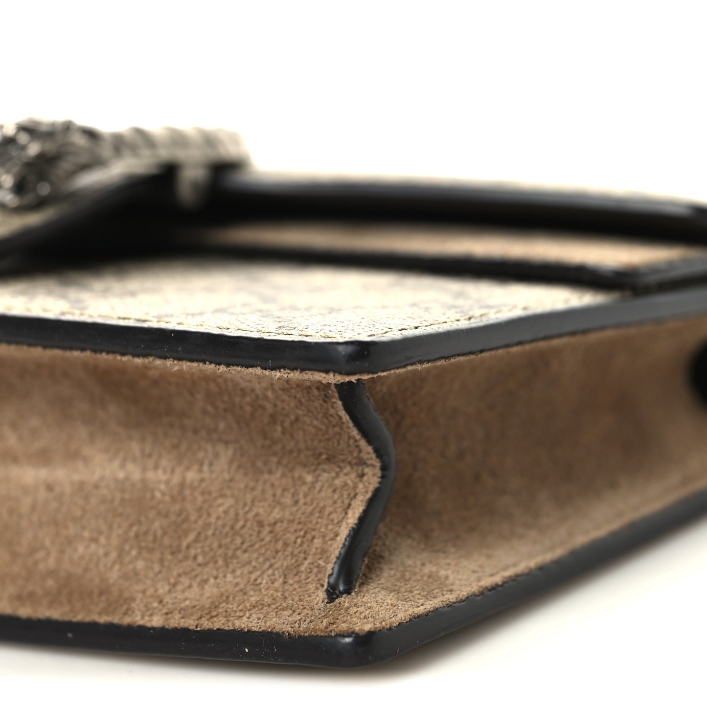 GG Supreme Monogram Super Mini Dionysus Shoulder Bag Taupe