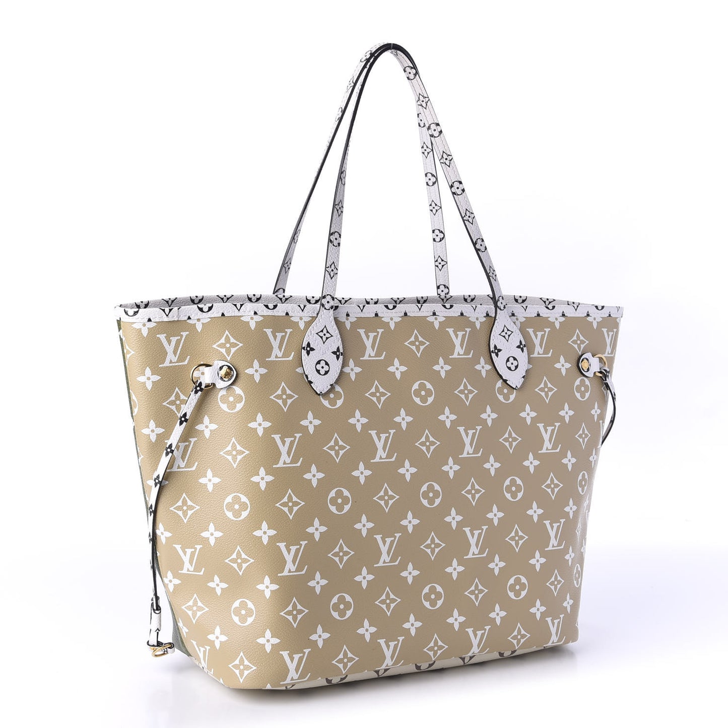 Monogram Giant Neverfull MM Kaki