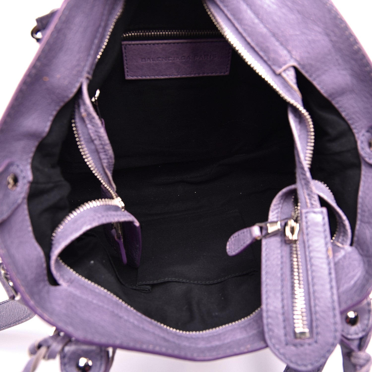 Balenciaga Agneau Giant 12 Silver Hardware Town Glycine 5 of 9