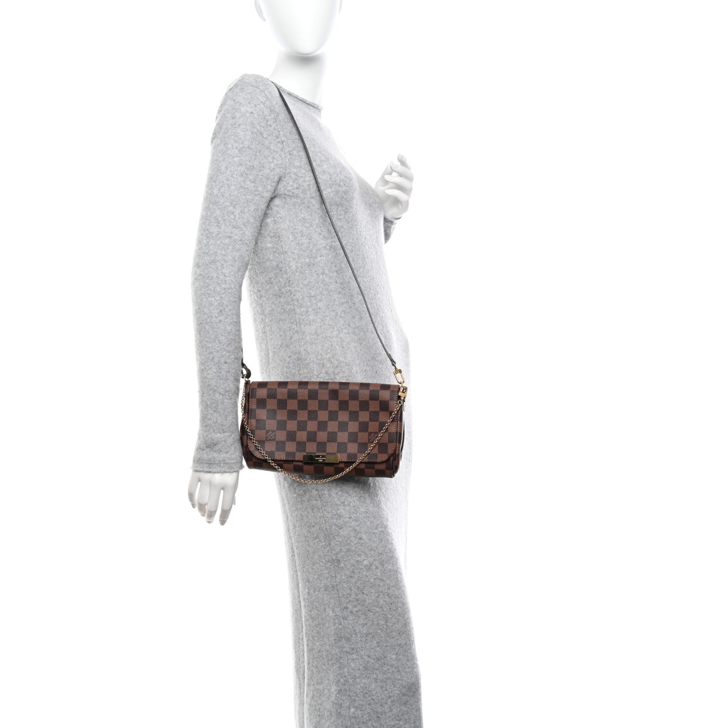 LOUIS VUITTON Damier Ebene Favorite MM