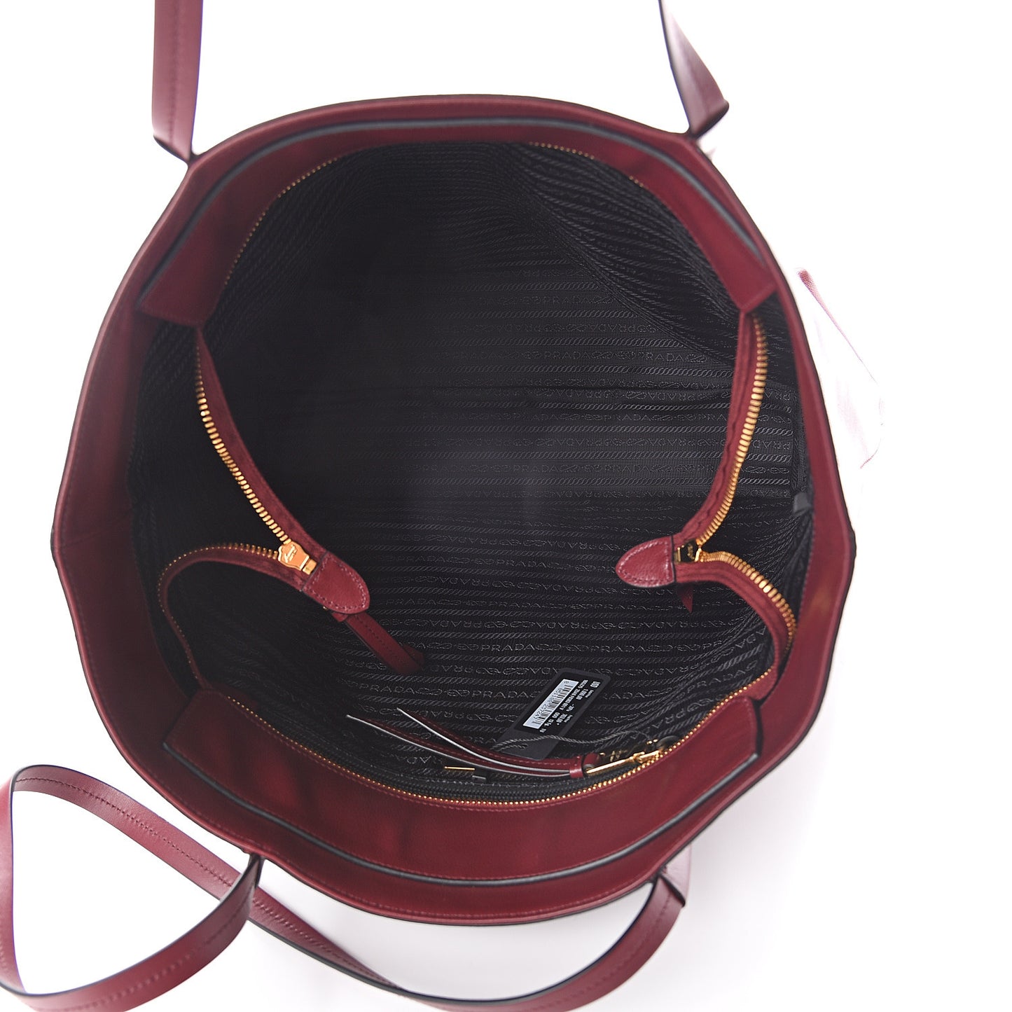 Glace Calfskin City Calfskin Tote Cerise
