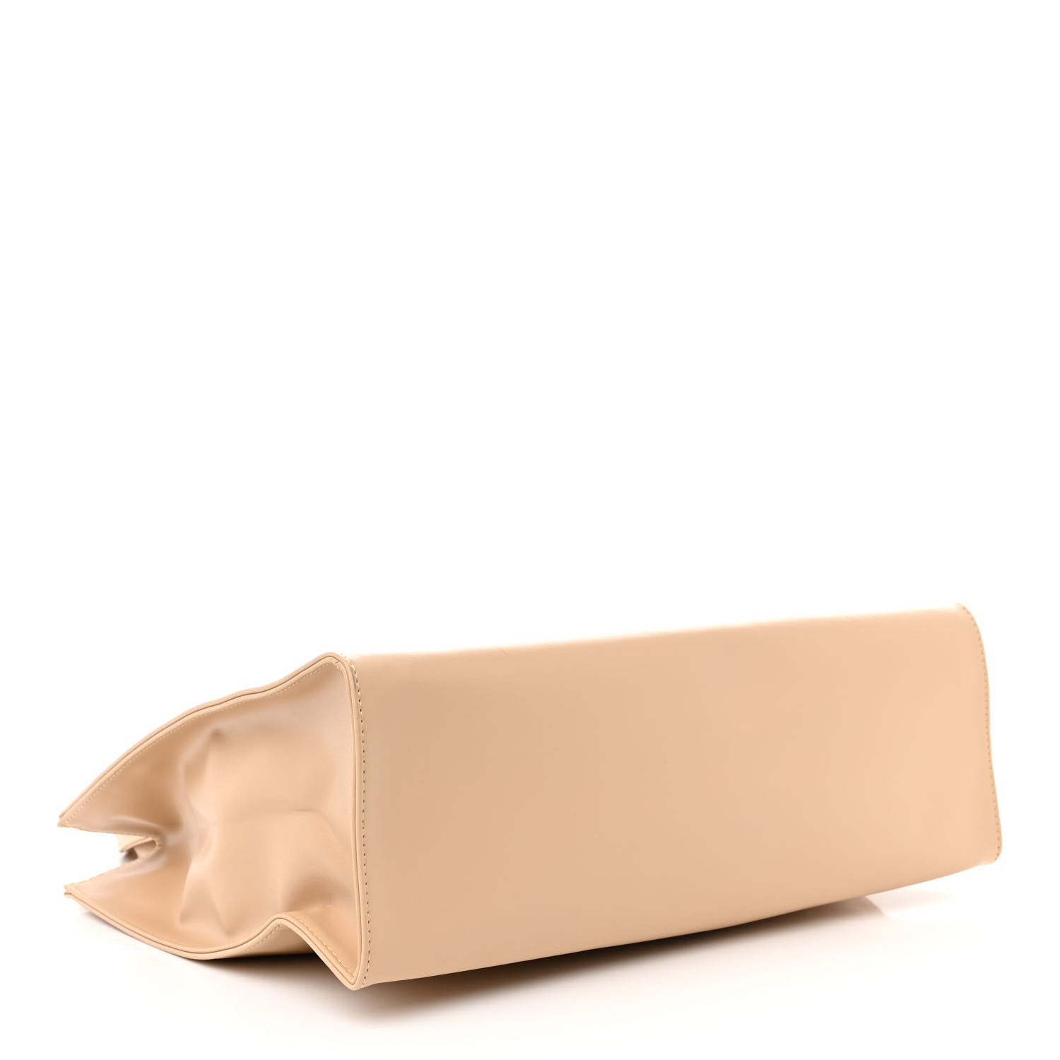 Telfar Vegan Leather Medium Shopping Bag Cream 4 of 12
