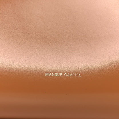 Mansur Gavriel Polished Calfskin Mini Candy Bag Caramel 6 of 10