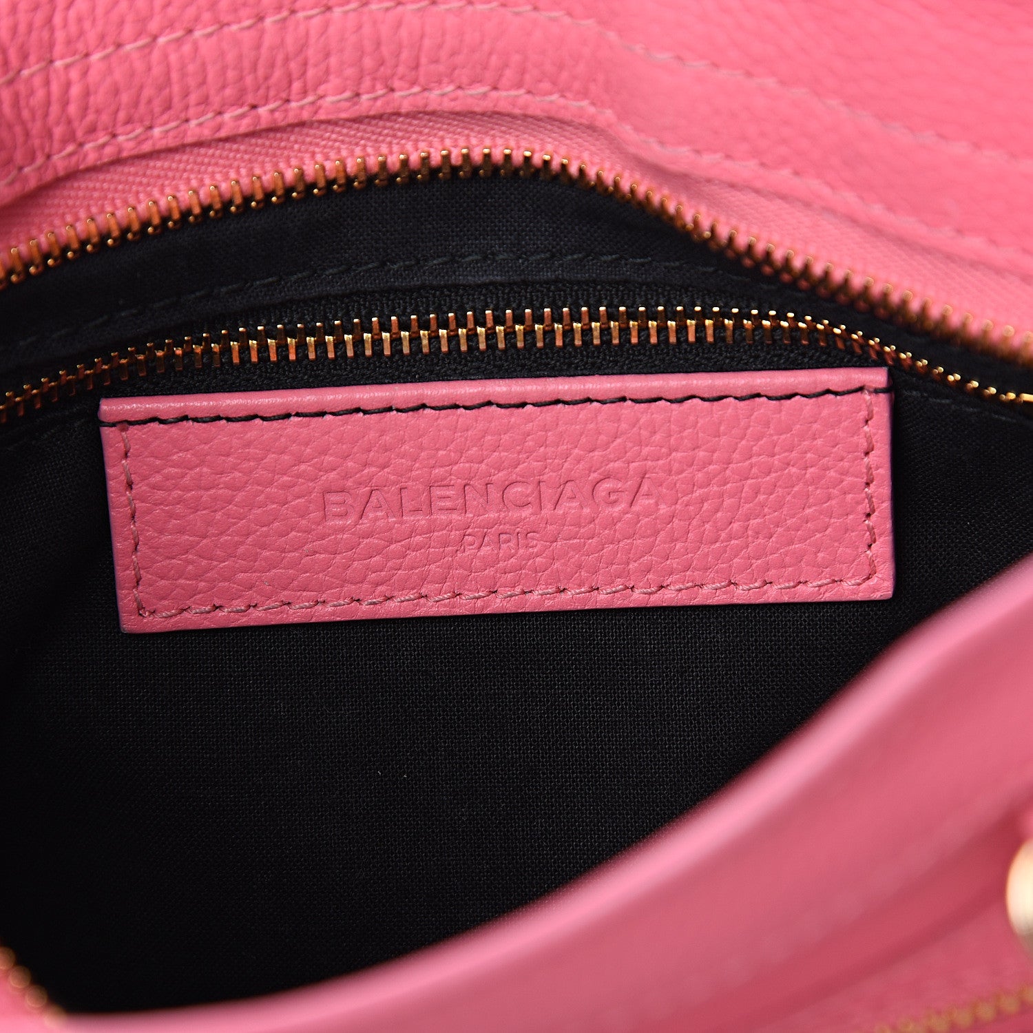 Balenciaga Veau Gravier Classic Gold Hardware Mini City Rose Dragee 5 of 13