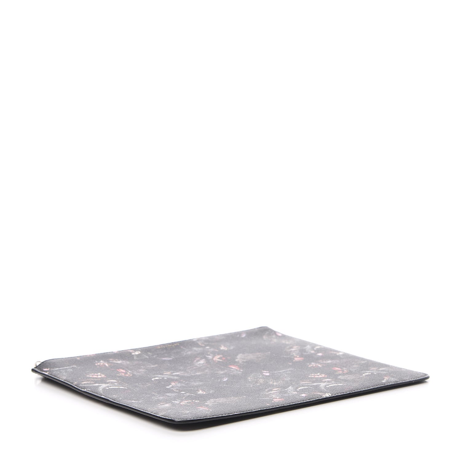 Givenchy Coated Canvas All Over Monkey Brother Print Large Zip Pouch Black 4 of 7