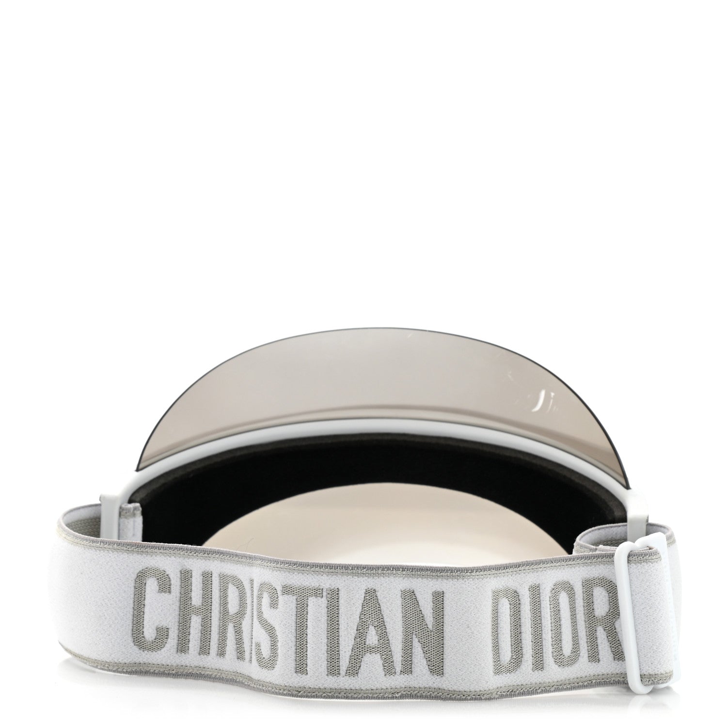 Christian Dior Mirrored DiorClub1 Sun Visor Grey 5 of 11