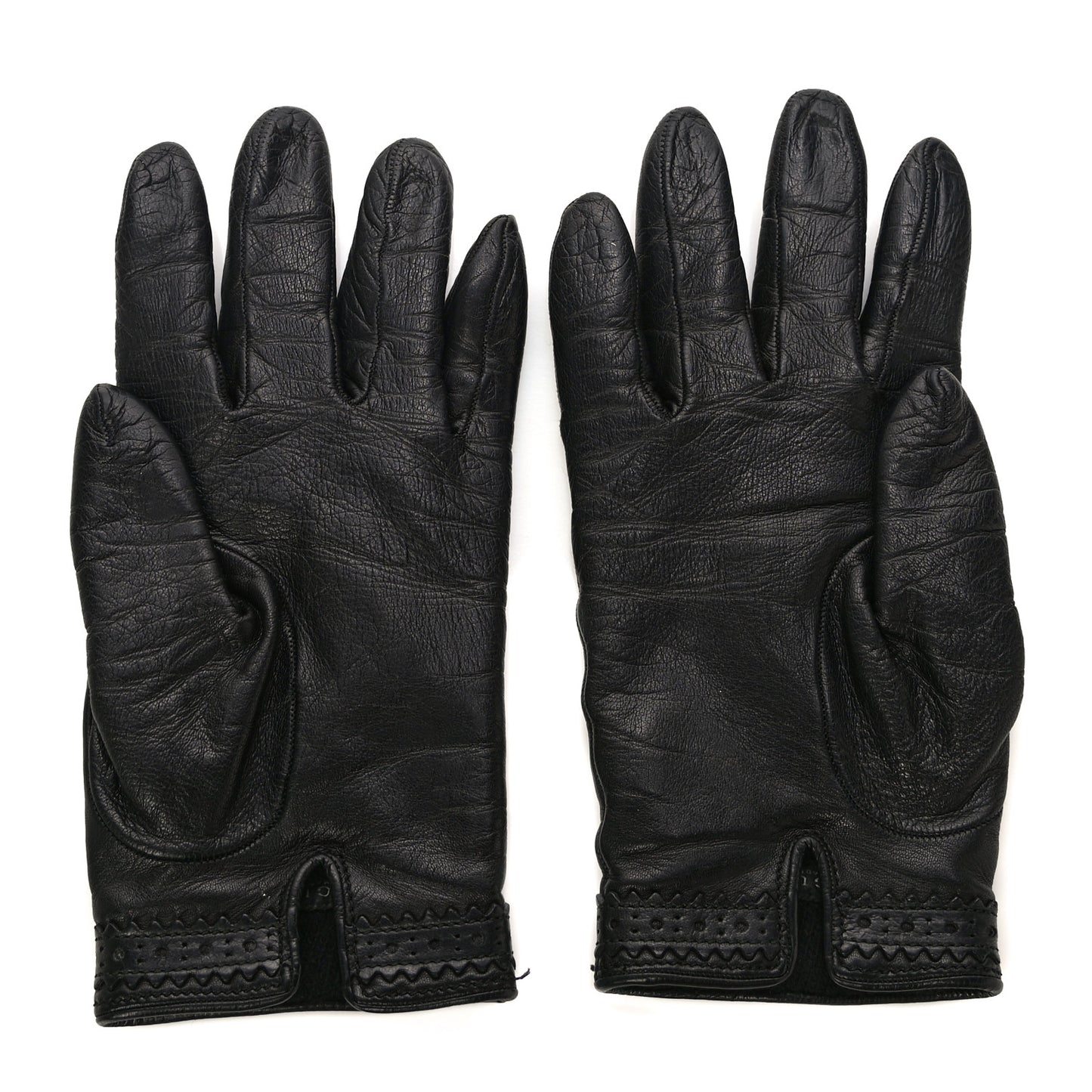 Donna Nappa Gloves 7.5 Black