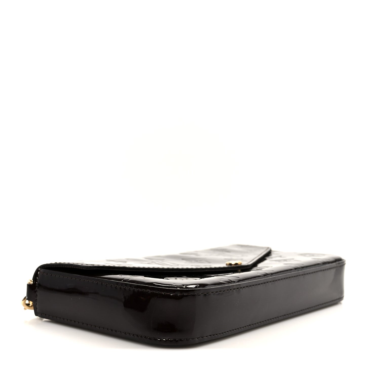 Vernis Pochette Felicie Chain Wallet Amarante