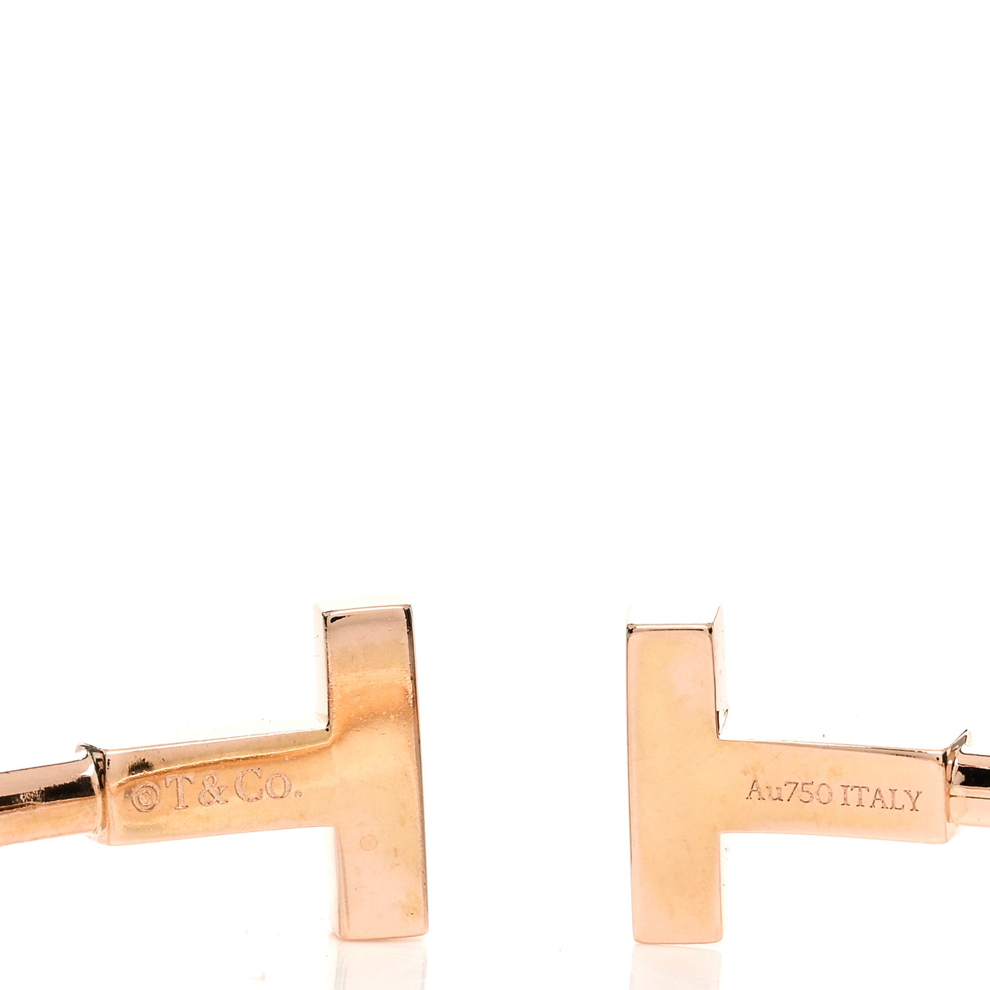 18K Rose Gold Mother of Pearl T Wire Bracelet