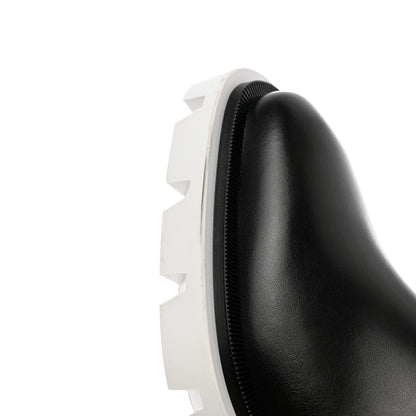 Christian Louboutin Calfskin Maxiboot Boots 37 Black 8 of 15