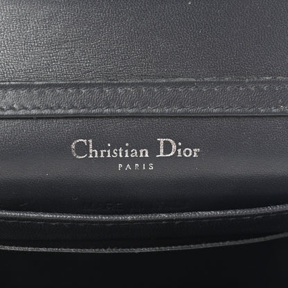 Christian Dior Metallic Patent Micro-Cannage Baby Diorama Flap Bag Green 6 of 13