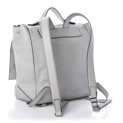 Proenza Schouler Pebbled Calfskin Small PS Courier Backpack Heather Grey 2 of 8