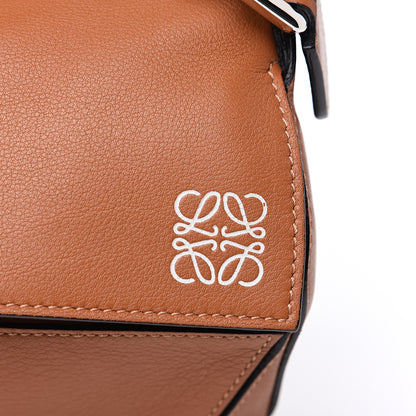 Loewe Calfskin Medium Puzzle Bag Tan 7 of 10
