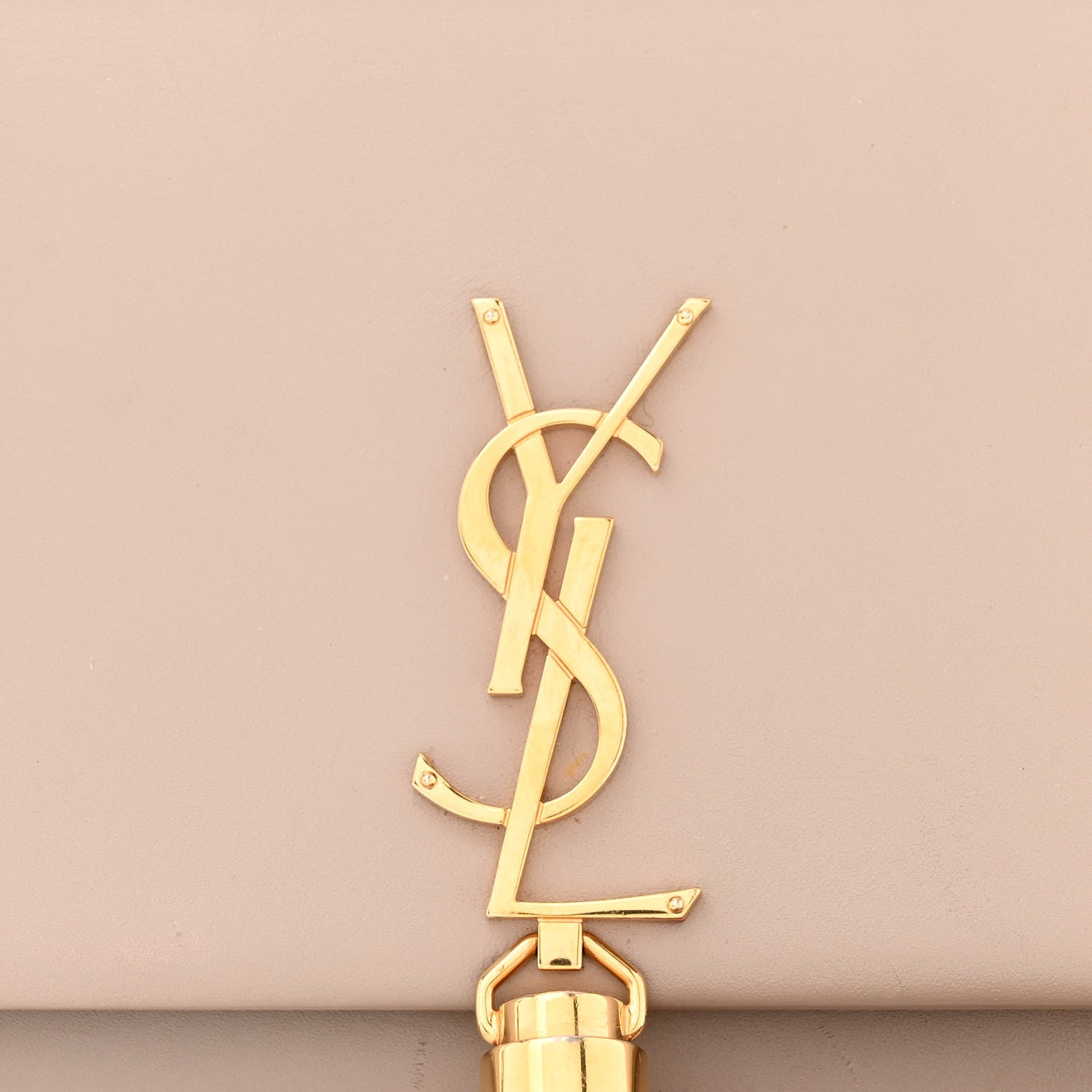 Saint Laurent Smooth Calfskin Classic Monogram Kate Tassel Chain Wallet 7 of 15