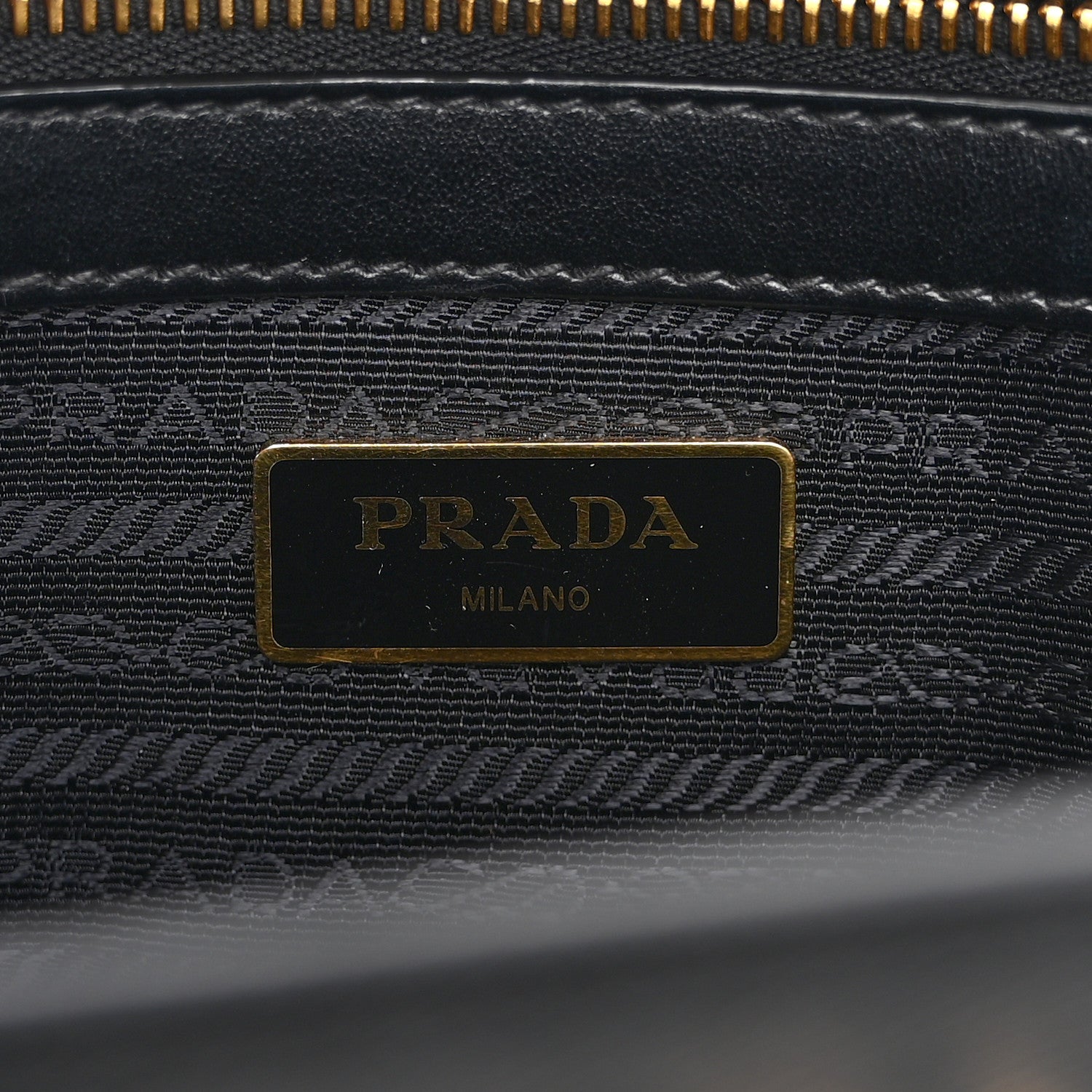 Prada Saffiano Soft Calfskin Large Tote Black 6 of 13