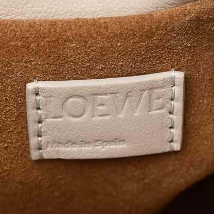 Loewe Mellow Nappa Medium Flamenco Knot Clutch Sea Salt 6 of 10