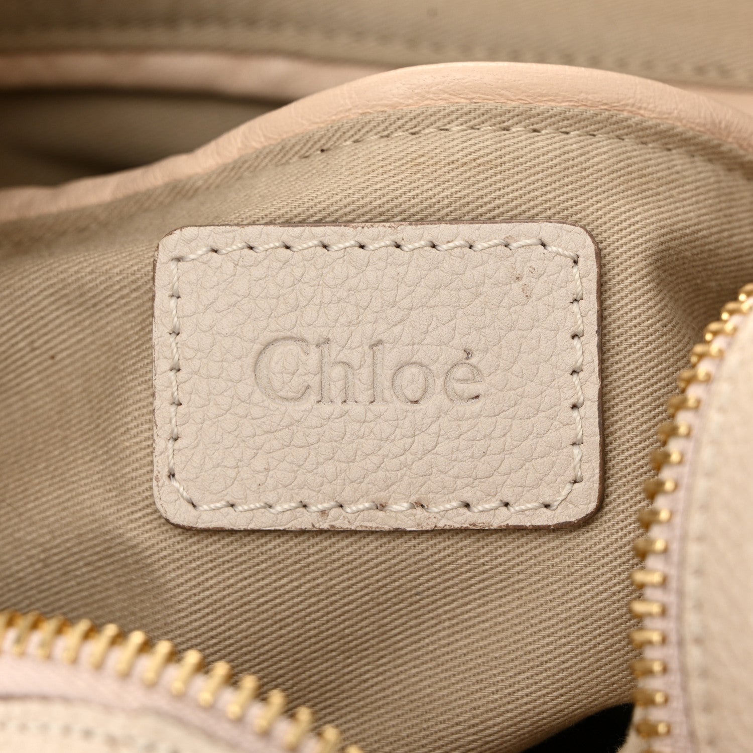 Chloe Calfskin Medium PARATY Dove 6 of 12