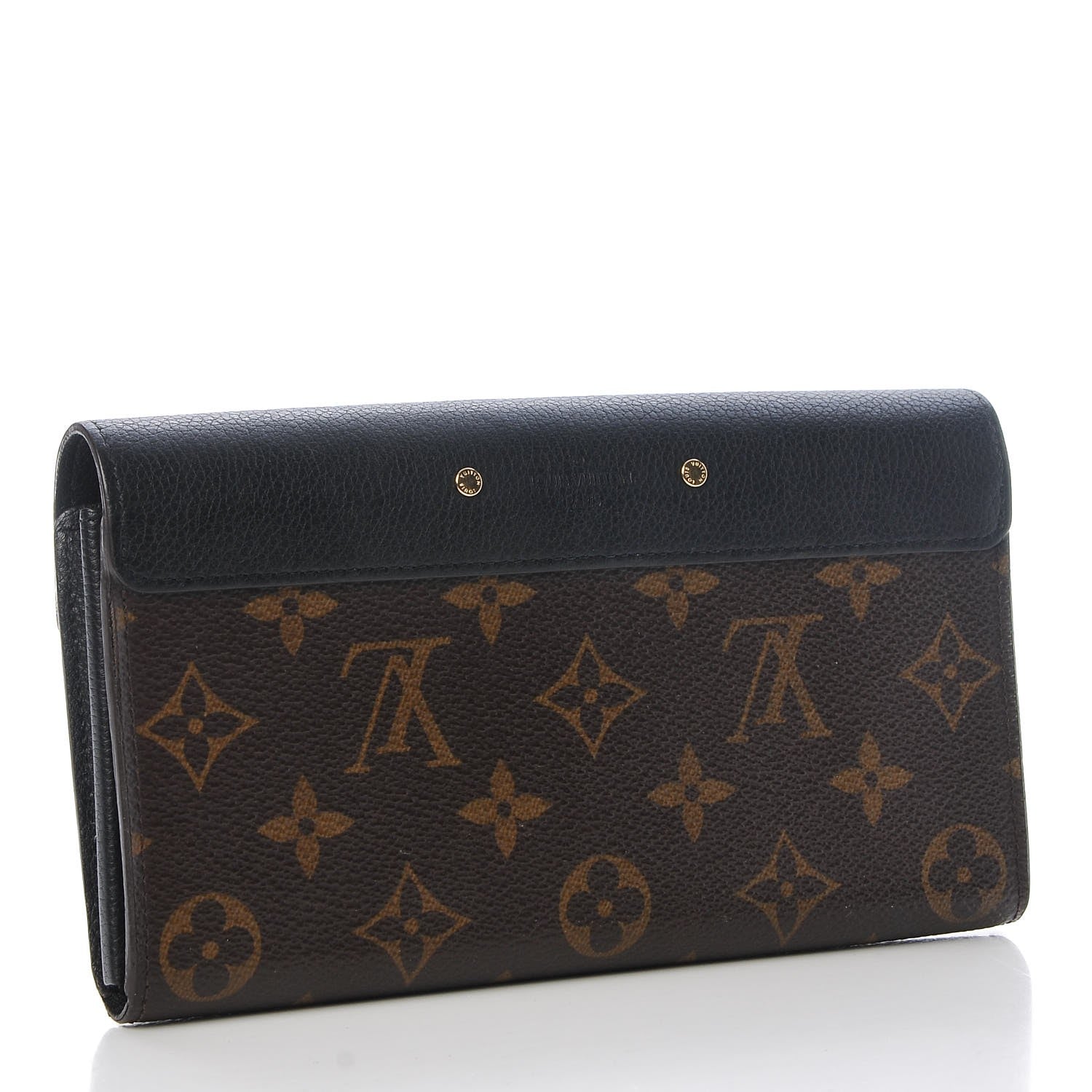 Louis Vuitton Monogram Pallas Wallet Black 3 of 8